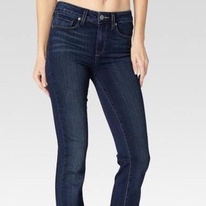 Paige Hoxton Straight High-Rise Jeans (Size 31)